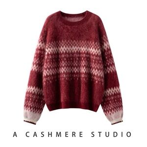 Cashmere & Mulberry Silk Luxe Knit Sweater